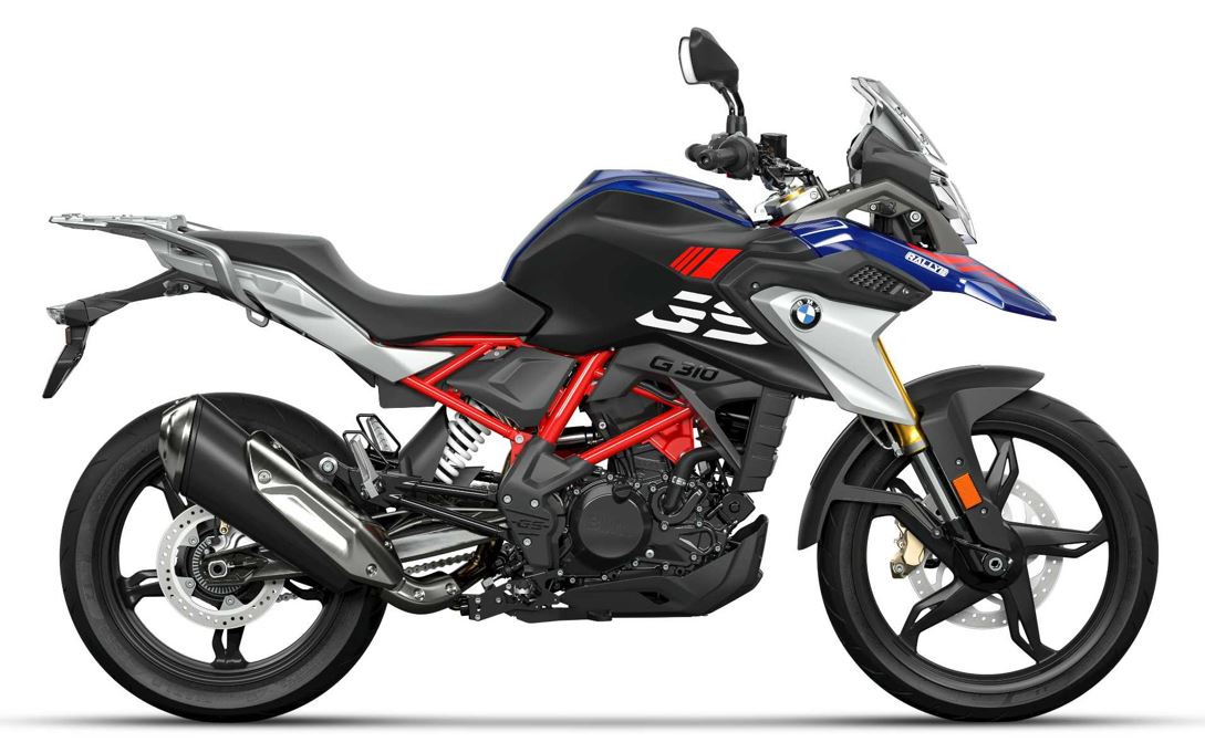 BMW G310 GS BS6 on rent in Bangalore